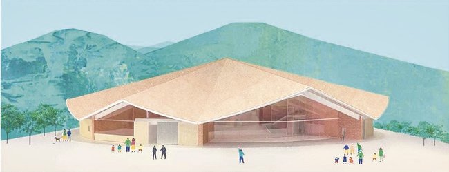 道の駅「邑南の里」のイメージ図