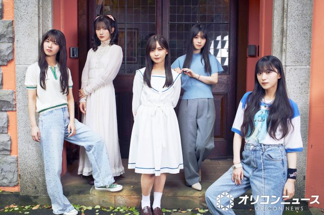 櫻坂46(左から)中嶋優月、小田倉麗奈、遠藤理子、山下瞳月、村井優 撮影/近藤誠司(C)ORICON NewS inc.