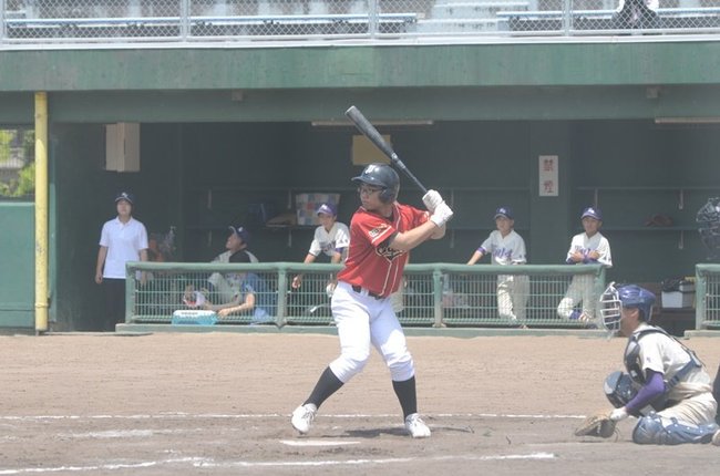 斐川東―松江一＝２０２３年７月２４日、浜田市野球場