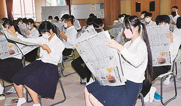 新聞教室の様子