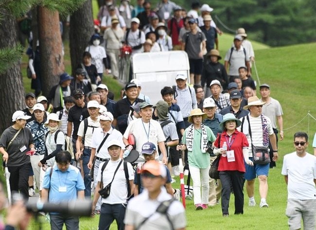 大勢のギャラリーが観戦に訪れた第３回大会