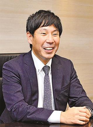 「Ｍ＆Ａ仲介協会」立ち上げの意義を語るＭ＆Ａキャピタルパートナーズの岡村英哲執行役員＝東京都内