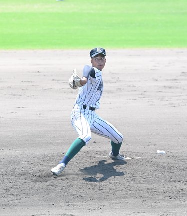 隠岐－開星＝２０２３年７月１７日、松江市営野球場