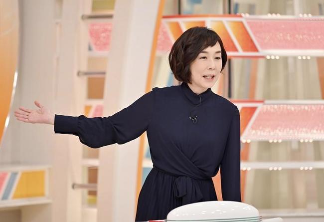 番組を進行する大下容子