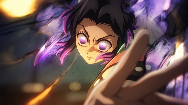 『劇場版「鬼滅の刃」無限城編 第一章 猗窩座再来』の場面カット　(C)吾峠呼世晴／集英社・アニプレックス・ufotable