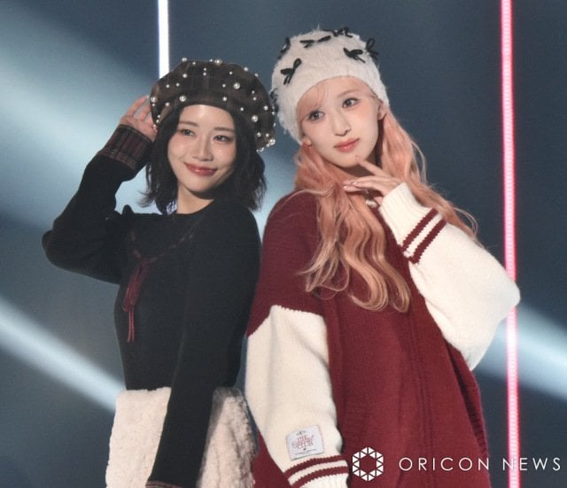 『第41回 マイナビ 東京ガールズコレクション 2025 AUTUMN／WINTER』に出演したME:I（左から）KOKONA、SUZU （C）ORICON NewS inc.