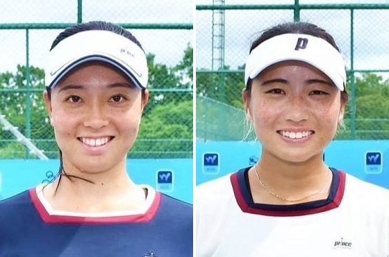 細木咲良（左）と松田美咲