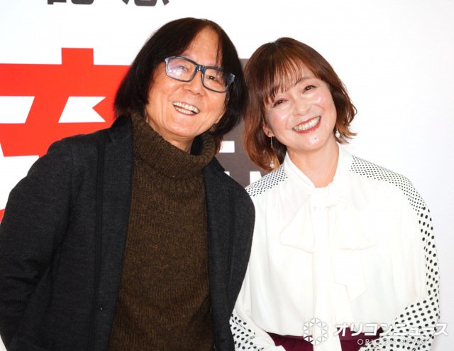 『タッチ』名シーン秘話を明かした(左から)あだち充先生、日高のり子 (C)ORICON NewS inc.