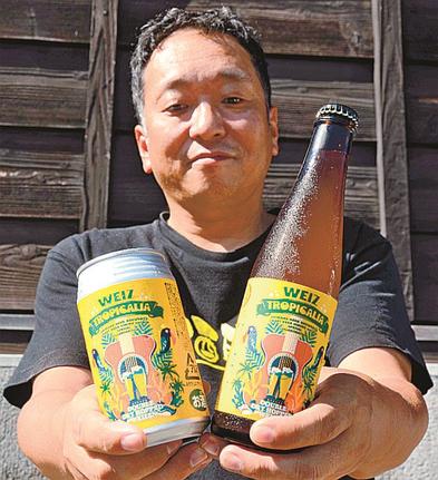島根ビールの新商品「ＷＥＩＺ　ＴＲＯＰＩＣＡＬＩＡ」