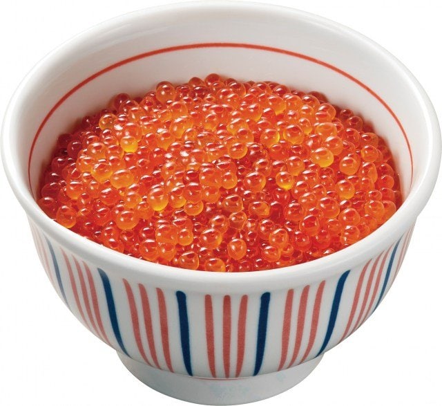 『天然いくら丼』豪快盛