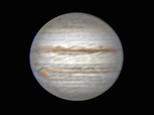木星＝２０２２年８月７日、三瓶自然館サヒメルの天文台で撮影（さつえい）