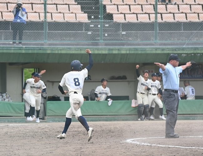 （１０）立正大淞南－石見智翠館＝２０２３年７月１８日、松江市営野球場