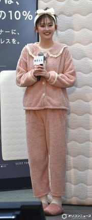 「いつも左向きで寝ます!」と話したゆうちゃみ (C)ORICON NewS inc.