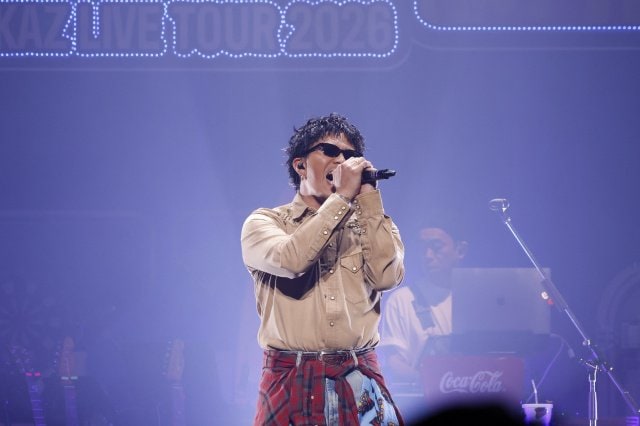 『KAZ LIVE TOUR 2026 “LIFE GOES ON”』KT Zepp Yokohama公演の模様