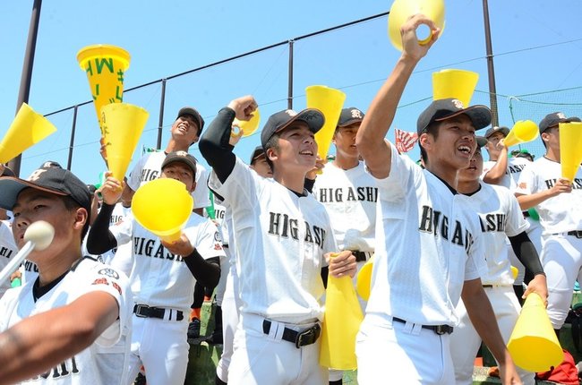 （６）立正大淞南－益田東＝２０２３年７月２６日、県立浜山公園野球場