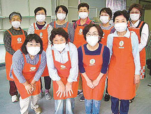 JAしまね雲南女性部雲南吉田支部のメンバー