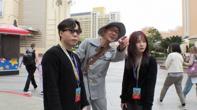 定年退職後USJで働く椎野俊一氏(C)テレビ東京