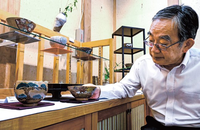作品を見る長岡住右衛門空郷さん∥松江市末次本町、くらしの器森脇