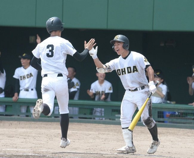 大田－邇摩＝２０２３年７月１８日、県立浜山公園野球場