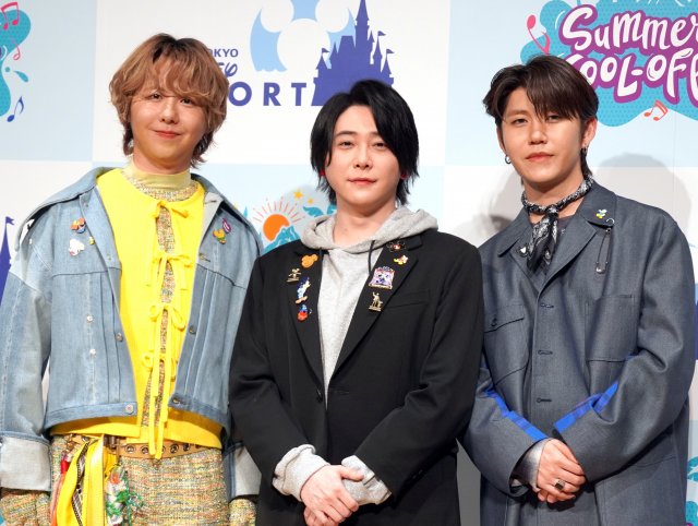 Mrs. GREEN APPLEの(左から)藤澤涼架、大森元貴、若井滉斗 (C)ORICON NewS inc.