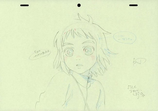 主題歌「神無－ＫＡＮＮＡ－」にもなった、カンナの原画