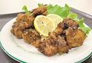 イノシシ肉の竜田揚げ