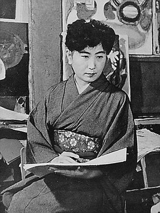 三岸節子さん（１９５０年代前半）＝（ｃ）ＭＩＧＩＳＨＩ