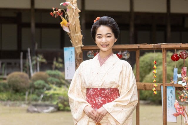 連続テレビ小説『風、薫る』に出演する見上愛（C）NHK