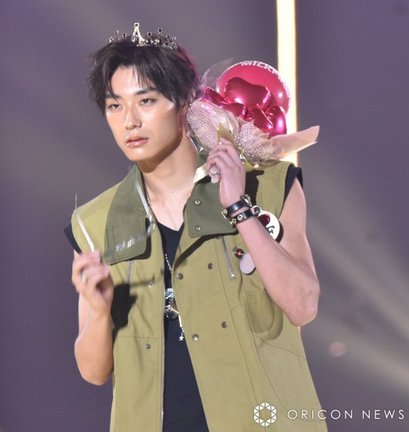 『第41回 マイナビ 東京ガールズコレクション 2025 AUTUMN／WINTER』に出演した超特急・高松アロハ （C）ORICON NewS inc.