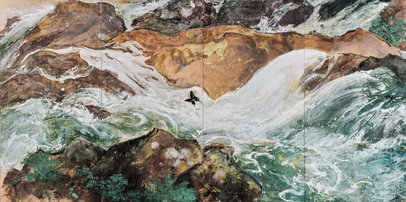 既成概念を超えた日本画 誕生140周年川端龍子展 松江・島根県立