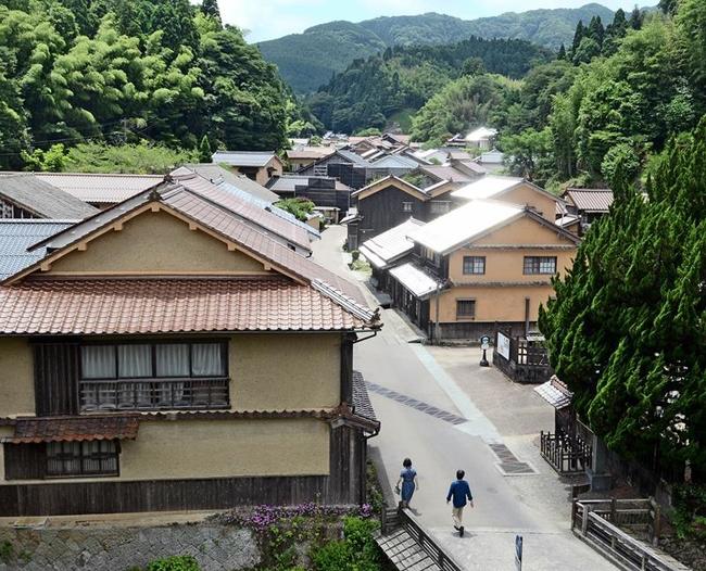 伝統的な街並みが残る大田市大森町