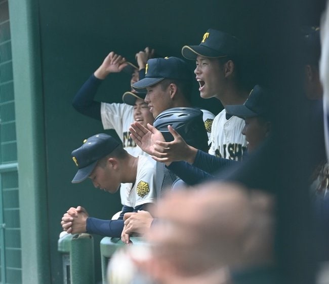 大社－益田東＝２０２３年７月２４日、県立浜山公園野球場