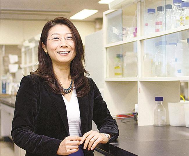 東京工業大の田中幹子教授（「女性科学者に明るい未来をの会」提供）