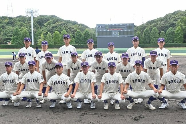 米子松蔭高校野球部のメンバー