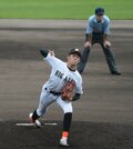 江津工業ー益田東＝２０２３年７月１４日、県立浜山公園野球場