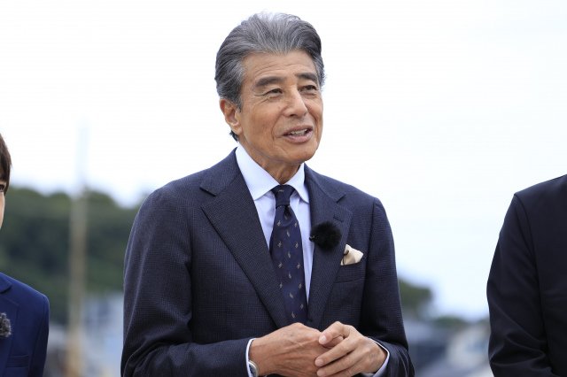 「映画『港のひかり』ジャパンプレミアin輪島　～能登に元気を～」に登壇した舘ひろし