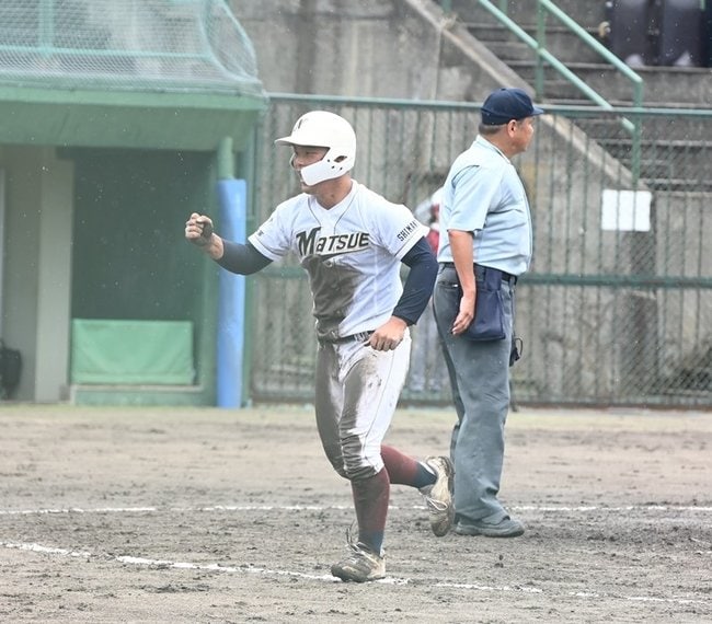 松江西－松江北＝２０２３年７月１４日、松江市営野球場