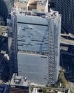 日本テレビ本社＝東京都港区（共同）