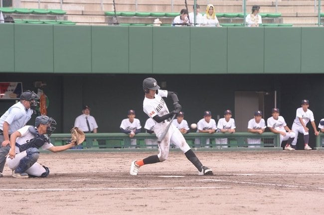 益田東－出雲西＝２０２３年７月１９日、県立浜山公園野球場