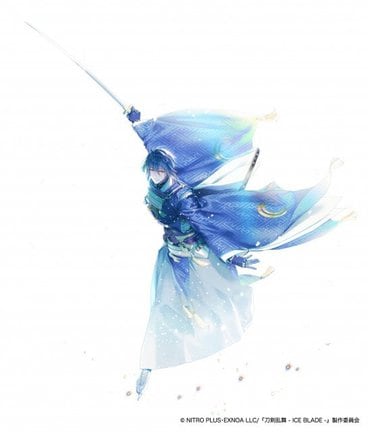 「三日月宗近 イメージオンアイスver.」(C)NITRO PLUS・EXNOA LLC/『刀剣乱舞 - ICE BLADE -』製作委員会