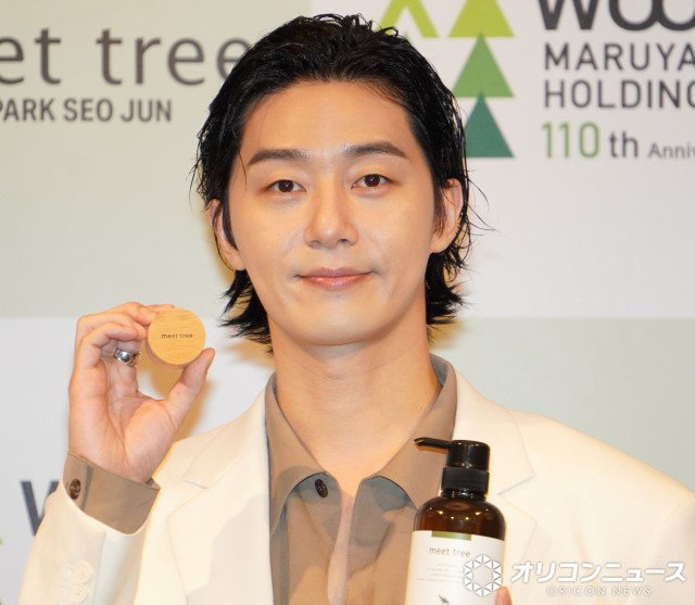 “美肌”の秘けつを明かしたパク・ソジュン (C)ORICON NewS inc.