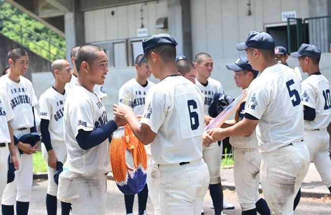 （１０）三刀屋－石見智翠館＝２０２３年７月１６日、松江市営野球場