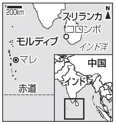スリランカ・コロンボ、モルディブ・マレ
