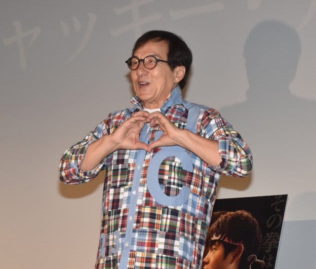 映画『ベスト・キッド：レジェンズ』舞台あいさつに参加したジャッキー・チェン （C）ORICON NewS inc.