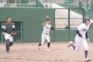 益田東－出雲西＝２０２３年７月１９日、県立浜山公園野球場