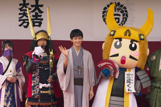 「石田三成祭2025」に参加した松本怜生