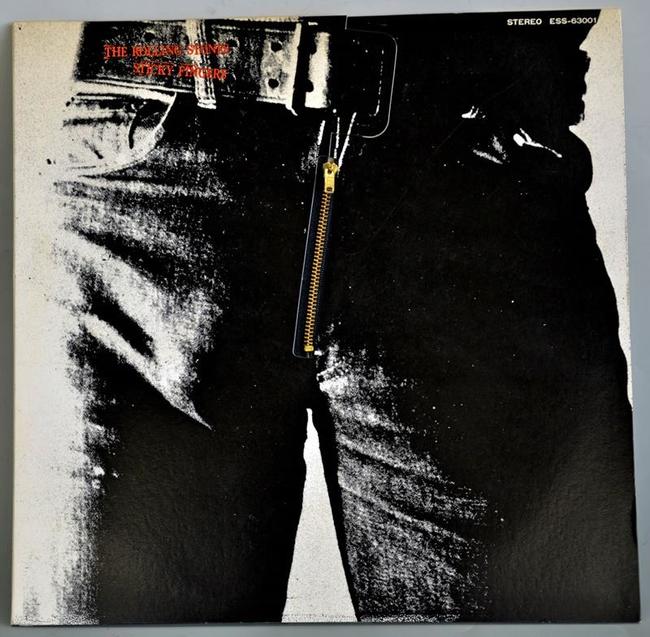 「スティッキー・フィンガーズ」のLPジャケット