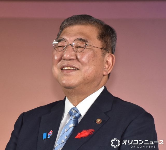 メガネベストドレッサー賞を受賞した石破茂首相 （C）ORICON NewS inc.