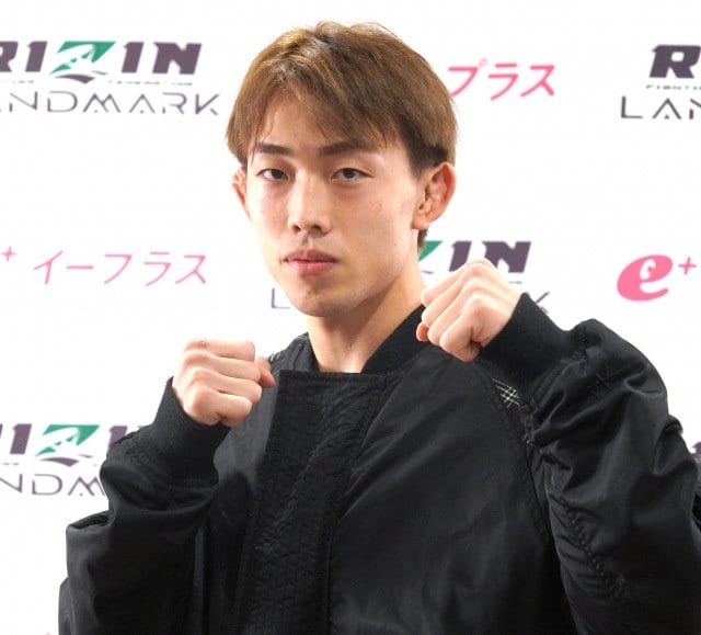 『RIZIN LANDMARK 12 in KOBE』で鹿志村仁之介と対戦する安井飛馬 （C）ORICON NewS inc.