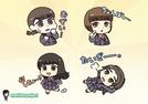 出雲弁を使ったＬＩＮＥスタンプ　（ｃ）ｍｏｒｉ茶ｐｒｏｊｅｃｔ